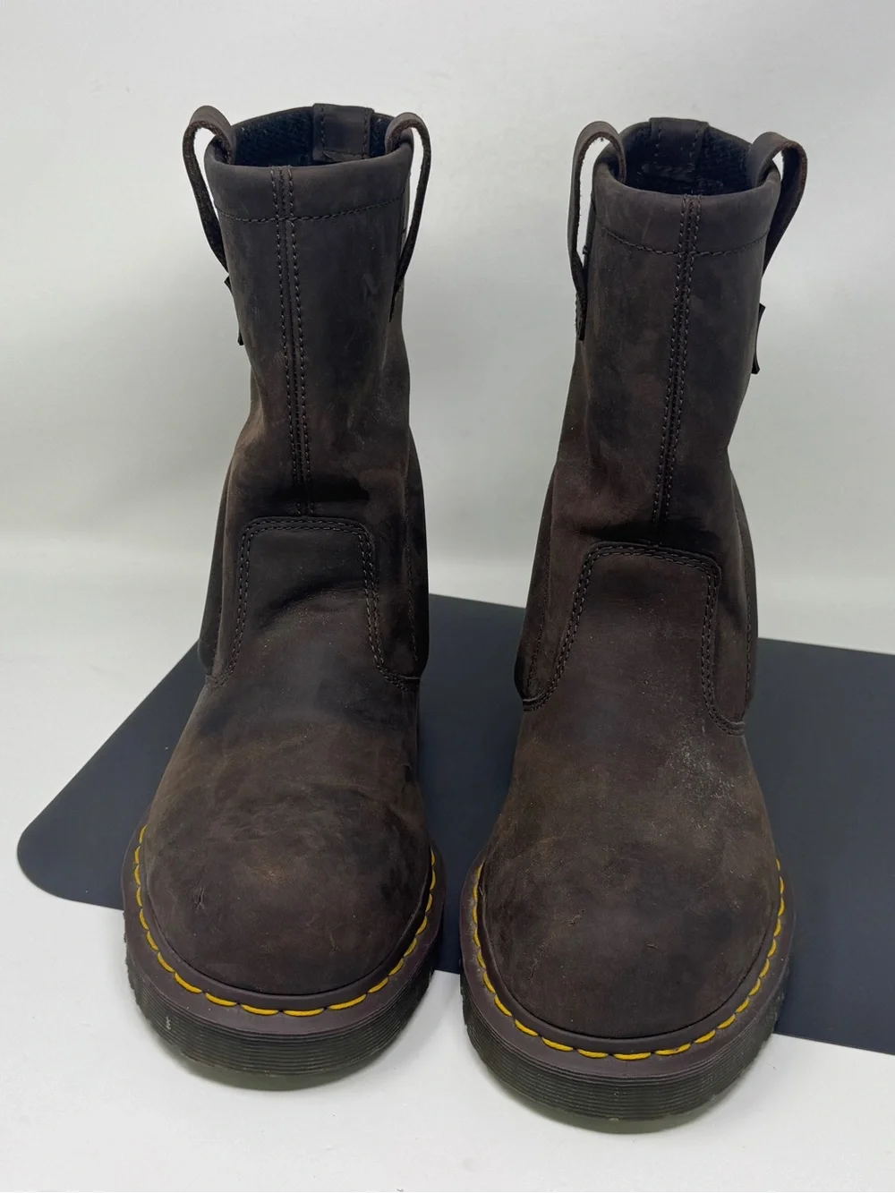 Dr. Martens industrial boots steel toe